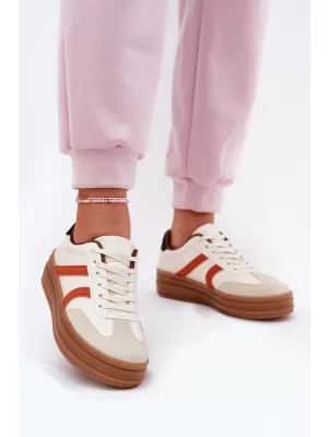 Damen-Sneaker EVENTO TOLIANNA BEIGE/ORANGE