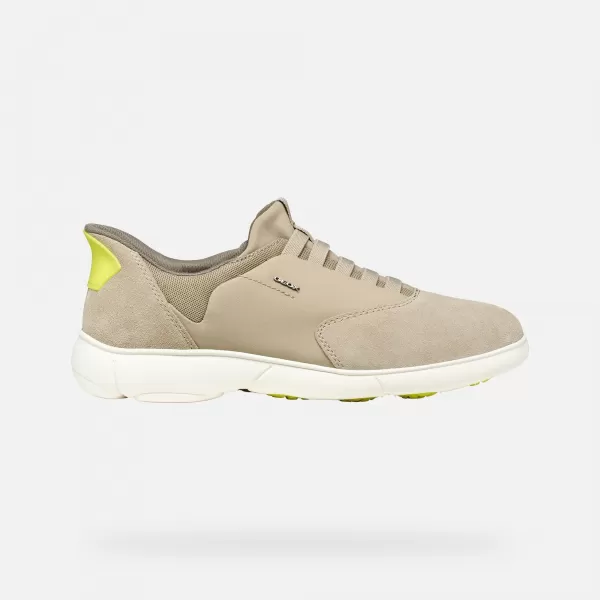  Herren-Sneaker GEOX NEBULA 2.0 PLUS G014413 BEIGE 