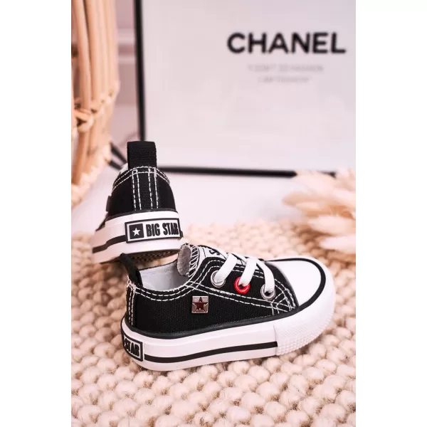  Kinder-Sneaker BIG STAR HH374194 SCHWARZ Big Star Shoes 