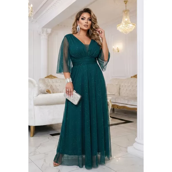  Kleid NUMOCO 654-1 FLASCHENGRÜN 