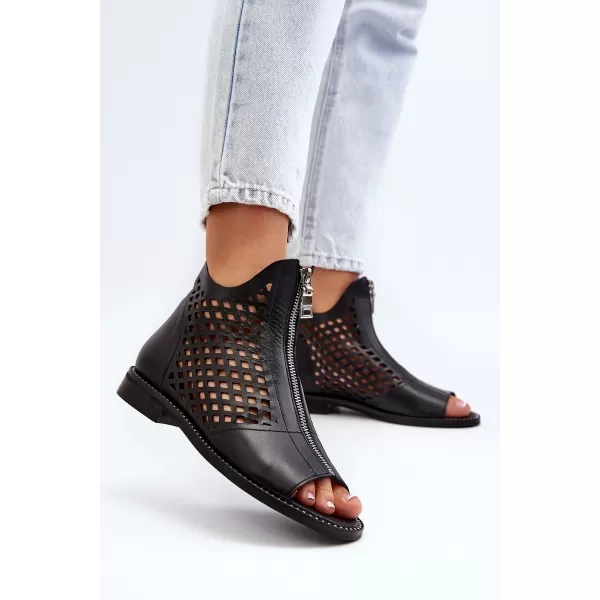  Damensandalen ZAZOO 977/L SCHWARZ 