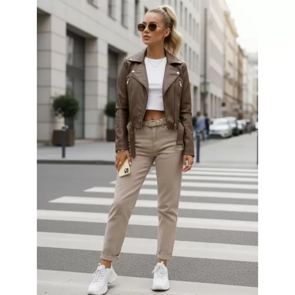  Damenjacke DSTREET TY5536 BRAUN 