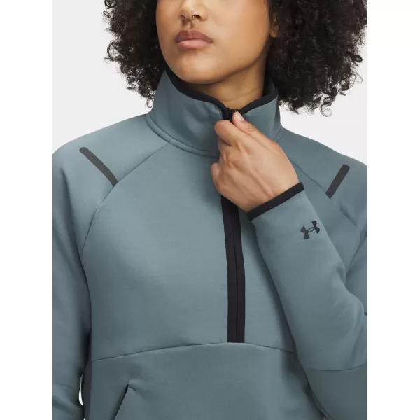 Damen-Sweatshirt UNDER ARMOUR UNSTOPPABLE FLC HZ 6003671-587 BLAU 