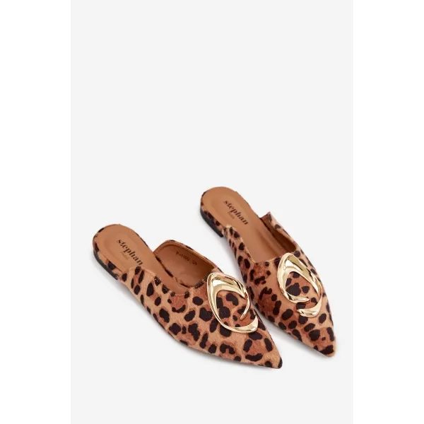  Damenhausschuhe BOTO GALVELLA 41296 LEOPARD 