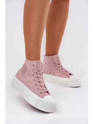Damen-Sneaker BIG STAR RR274739 ROSA Big Star Shoes