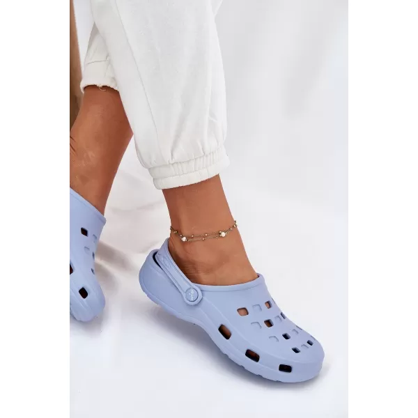  Damenhausschuhe BOTO LEMIGO 806 37658 HELLBLAU 
