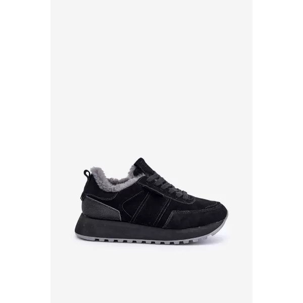  Damen-Sneaker BIG STAR OO274580 SCHWARZ Big Star Shoes 