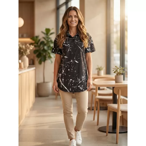  Premium-Shirt für Damen ALTISPORT VOJ/ALW034KOS01 SCHWARZ 