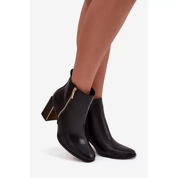  Damenschuhe mit Absatz BOTO CAMILYN 40569 SCHWARZ 