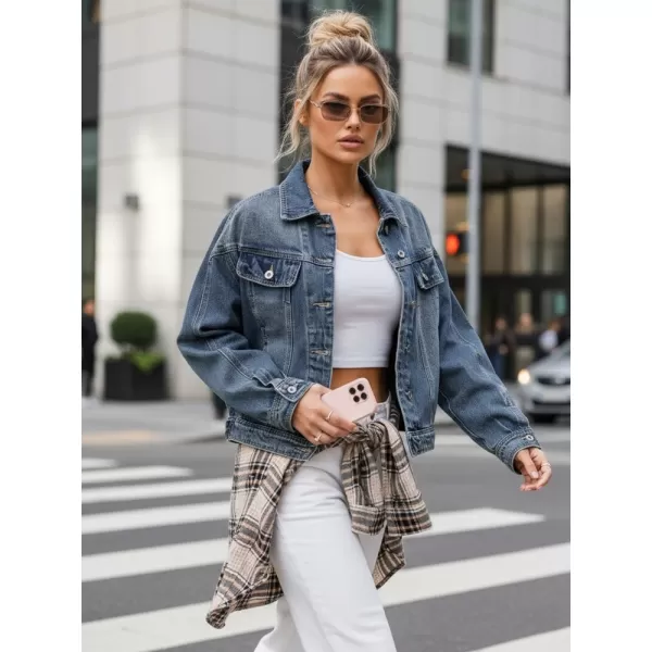  Damenjacke DSTREET TY5632 BLAU 