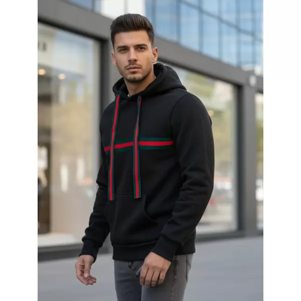  Herren-Sweatshirt DSTREET BX5939 SCHWARZ 