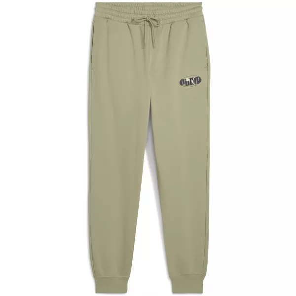  Herrenhosen PUMA ESS LOGO LAB SWEATPANTS 688182-82 LUX-ARMEE 
