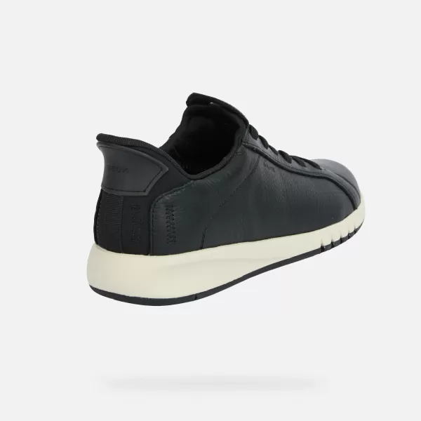  Herren-Sneaker GEOX AERANTIS PLUS FAST IN G014670 SCHWARZ 
