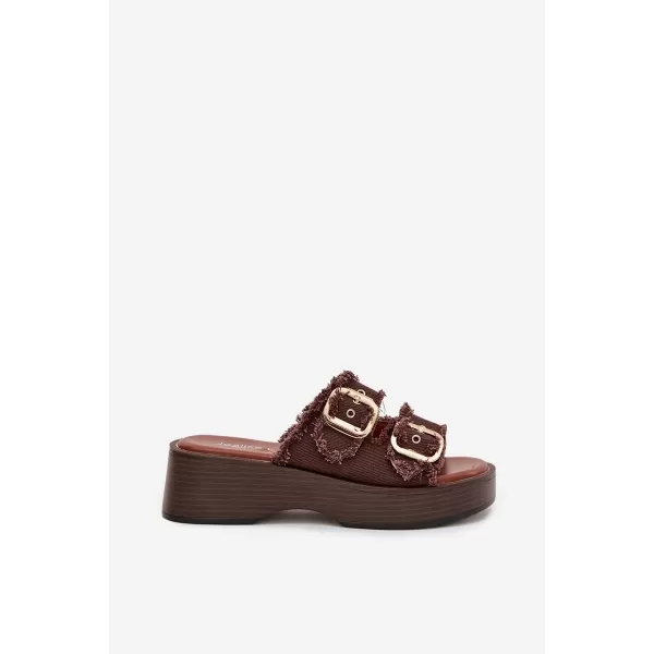  Damenhausschuhe BOTO RENELISSE 41325 BRAUN 
