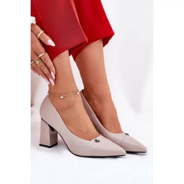  Damenpumps VINCEZA 62224 GRAU 