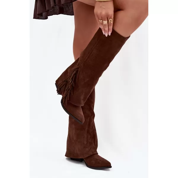  Damenstiefel BOTO ZALIA 38567 BRAUN 