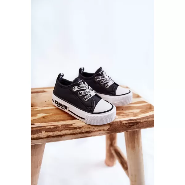  Kinder-Sneaker BIG STAR KK374041 SCHWARZ Big Star Shoes 