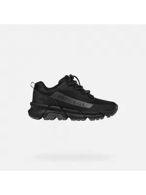 Turnschuhe für Jungen GEOX FLEXYPER PLUS J46LCC0FU50C0005 SCHWARZ