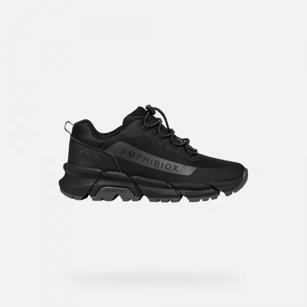 Turnschuhe für Jungen GEOX FLEXYPER PLUS J46LCC0FU50C0005 SCHWARZ 