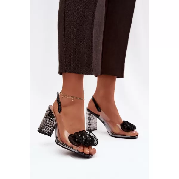  Damensandalen D&A MR52-237 SCHWARZ 