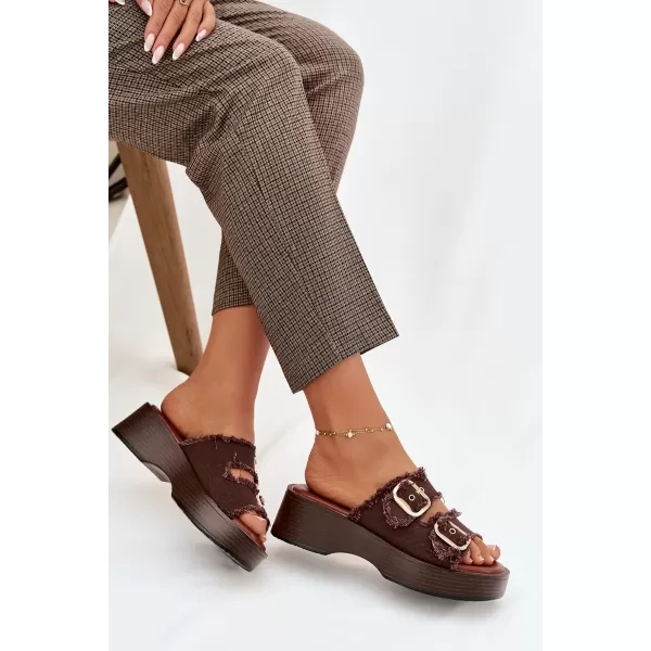  Damenhausschuhe BOTO RENELISSE 41325 BRAUN 