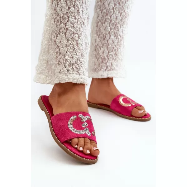  Damen-Flip-Flops S.BARSKI KV27-052 FUCHSIE 