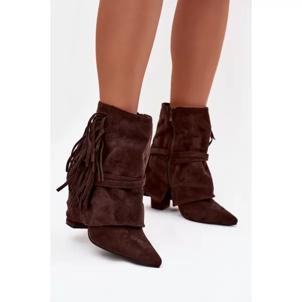 Damenschuhe mit Absatz BOTO EVELISSE 40511 BRAUN 
