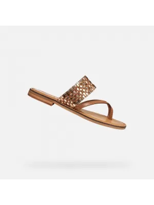 Damensandalen GEOX MADDALUSIAC G013192 BRAUN
