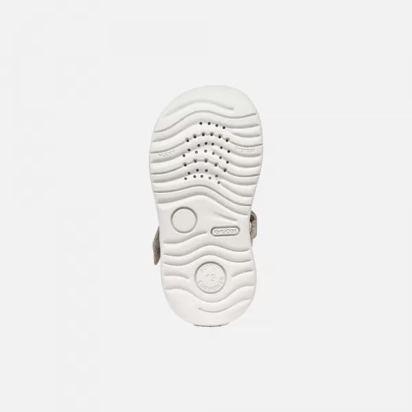  Erste Schritte für Mädchen GEOX SANDAL MACCHIA B654WA0MAEWC0262 GRAU 
