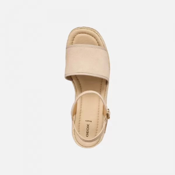  Damensandalen GEOX ALEMERIA G012887 BEIGE 