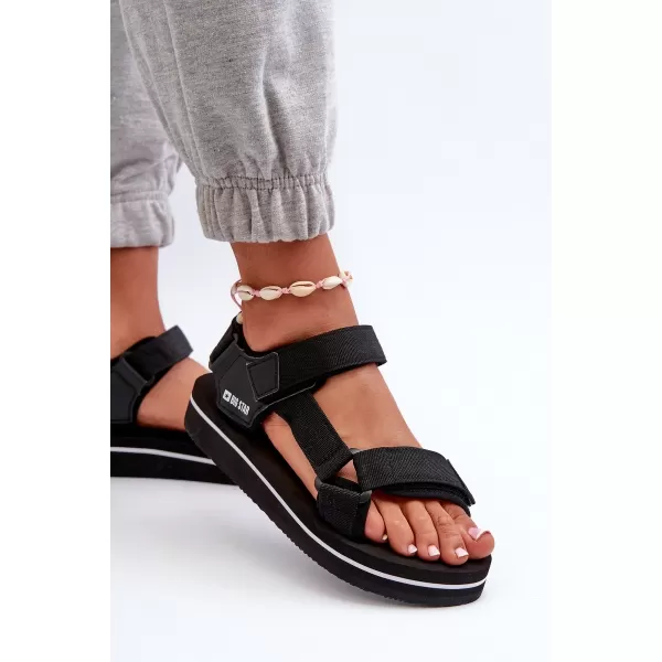  Damenschuhe BIG STAR NN274A532 SCHWARZ Big Star Shoes 