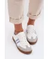 Damen-Sneaker ZAZOO N1068 WEIß/BLAUVIOLETT