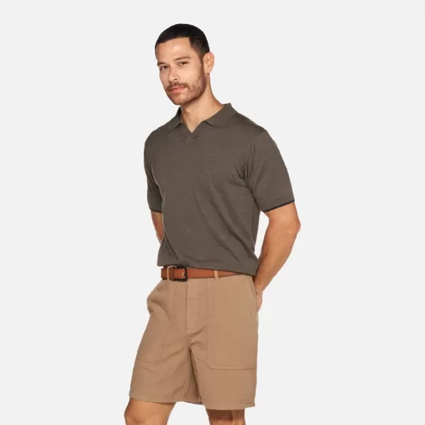  Herren-T-Shirt GEOX KNIT G012317 KHAKI 