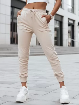 Damenhosen DSTREET UY2841 BEIGE