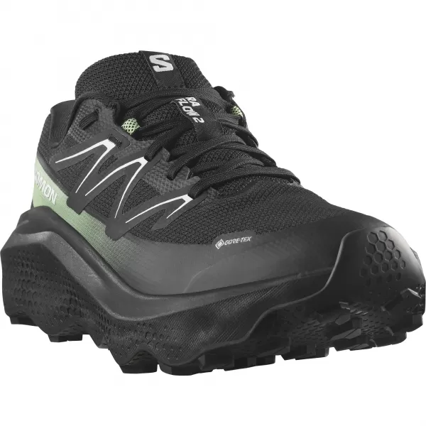 Herrenschuhe SALOMON ULTRA FLOW 2 GTX L47981400 SCHWARZ/SCHWARZ/PATINAGRÜN 