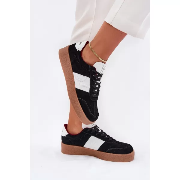  Damen-Sneaker LOPEZ JUST DARE SS2D4021 SCHWARZ Daniel Lopez Just Dare 