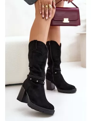 Damenstiefel BOTO IVANELIS 33638 SCHWARZ