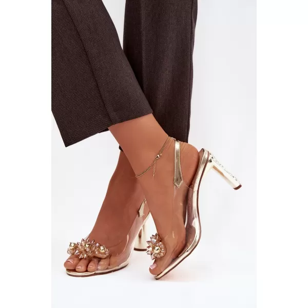  Damensandalen D&A MR52-232 GOLD 