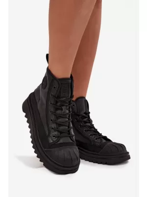 Damen-Sneaker BIG STAR OO274A355 SCHWARZ Big Star Shoes