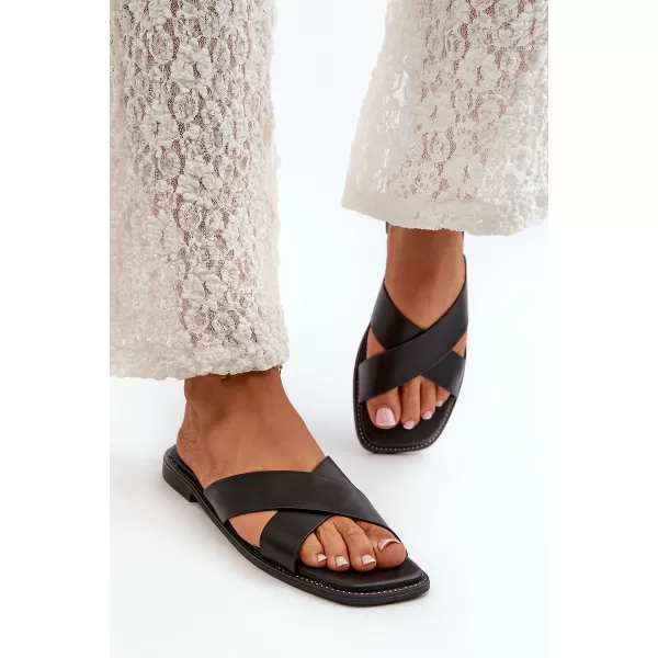  Damensandalen S.BARSKI KV27-002 SCHWARZ 