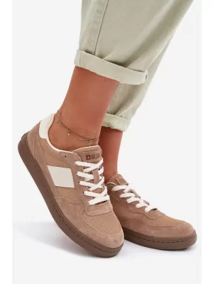 Damen-Sneaker BIG STAR TT274177 BEIGE Big Star Shoes