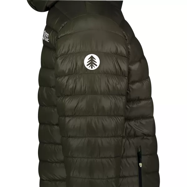  Herren-Winterjacke NORDBLANC SNARL NBWJM8260 ARMEEGRÜN 