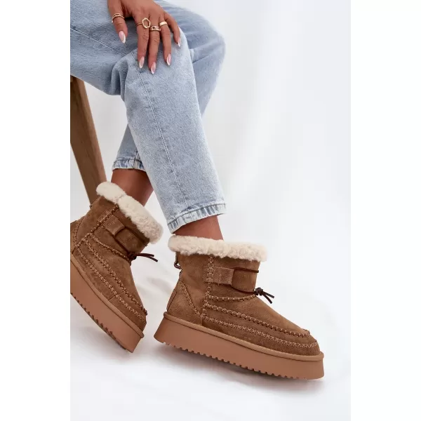  Damenschuhe BIG STAR SS274373 BRAUN/BEIGE Big Star Shoes 