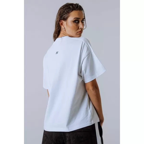  T-Shirt mit entspannter Passform POWER 894 WHITE Nebbia 