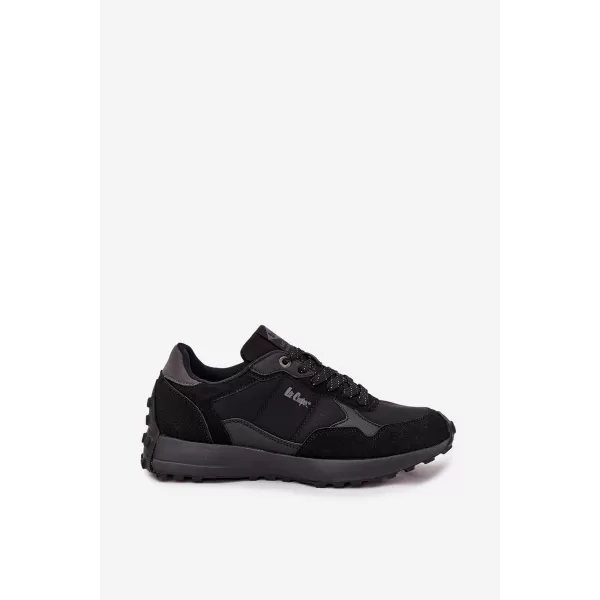  Herren-Sneaker LEE COOPER LCJ-25-03-3796 SCHWARZ 