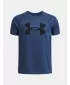 T-Shirt für Jungen UNDER ARMOUR UA TECH BIG LOGO SS 1363283-498 BLAU