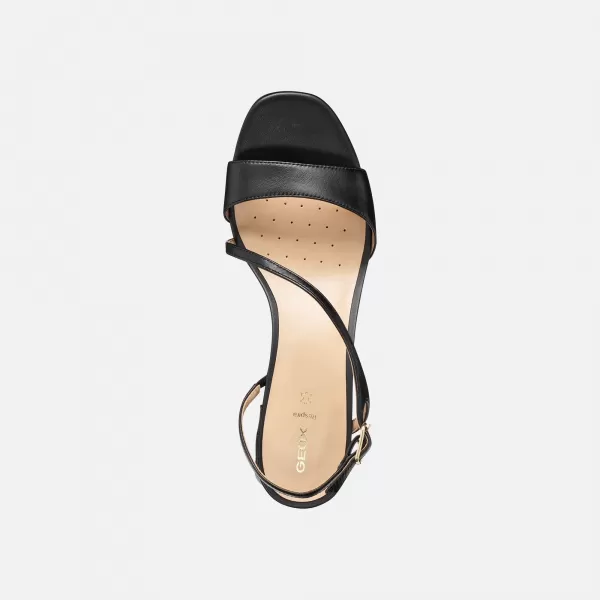  Damensandalen GEOX NEW ERAKLIA 50 T01 G012950 SCHWARZ 