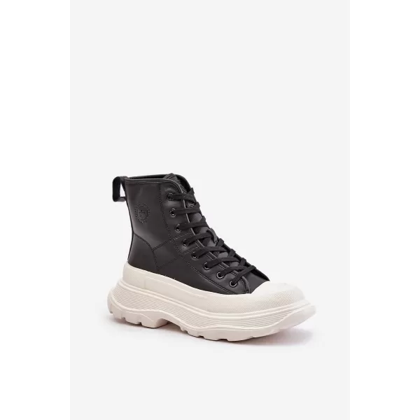 Damen-Sneaker BIG STAR OO274A599 SCHWARZ Big Star Shoes 