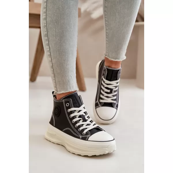  Damen-Sneaker BIG STAR OO274068 SCHWARZ Big Star Shoes 