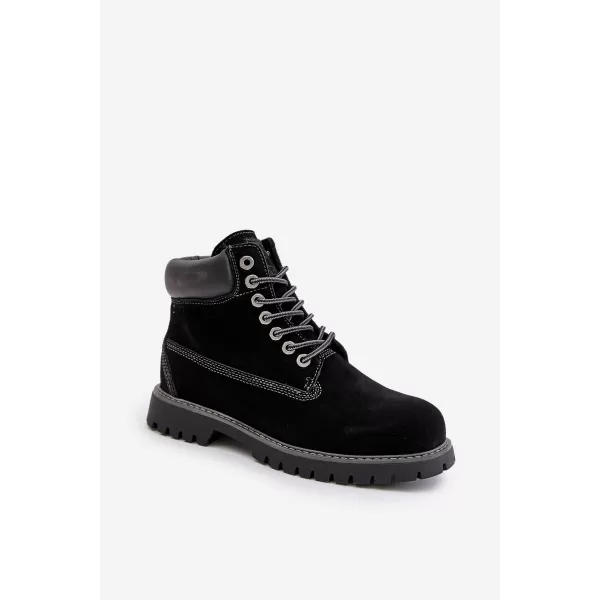  Herrenschuhe BIG STAR OO174138 SCHWARZ Big Star Shoes 